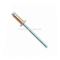 DIN 7337 OPEN END COPPER STEEL POP BLIND RIVETS