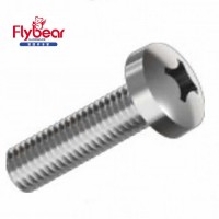 Professional in stainless steel screws china Low price screw manufacture Phillips pan head machine screw ISO7045