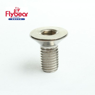 DIN7991 good quality stainless steel 304/316 hexagon socket countersunk head screws GB70.3 bolts ISO10642 zinc-plated bolts