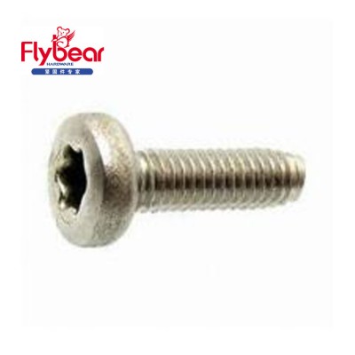 Torx pan head screw M4 M6 M10 fasteners GB2672 Factory price plum flower groove flat head screw