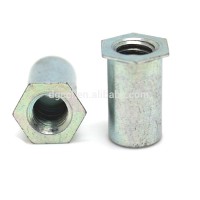 Hot sale China fasteners steel hex head through niplated standoff