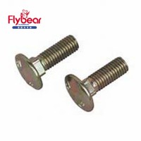 725LN2520 Din603 Square Neck Round Head Carriage Bolt zinc-plated DIN607 hot dip galvanized bolt and nut set