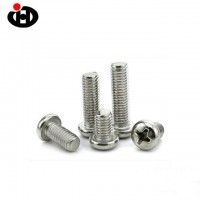 JINGHONG Professional DIN7985 Pan Head Screws with Cross Drive